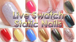 static nails live swatch you