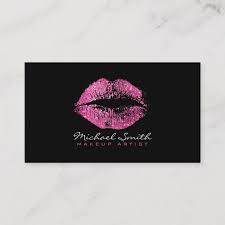 makeup artist stylish pink glitter lips