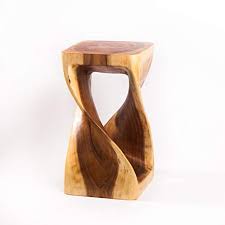 Wood Wooden Stool Natural