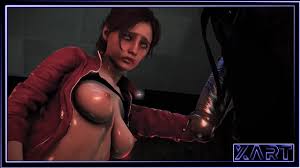 Claire Redfield Grabbed a Monster Tyrant and Fucked her in all Holes with a  Huge Thick Dick 