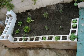 How To Make A Cinderblock Garden