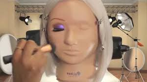 makeup mannequin demonstration you