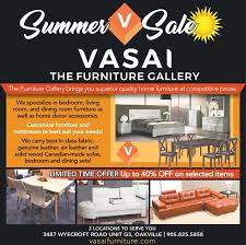 Oakville is just 30 minutes from downtown toronto and an hour drive from the united states border. Thursday July 11 2019 Ad Vasai The Furniture Gallery Oakville Halton Region