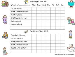 Daily Routine Chart Template Jasonkellyphoto Co