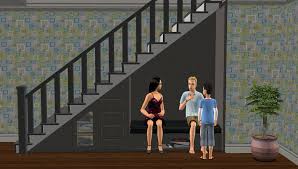 sims sims 2 under stairs