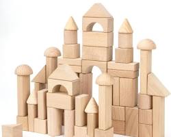 Montessori building blocks
