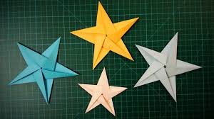 This star can be put on the table or decorate. How To Make A Origami Christmas Star With Money Make It Easy Crafts Easy Money Folded Five Pointed