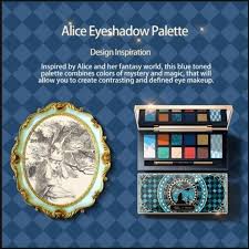 alice in wonderland makeup palette