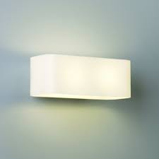 Astro 1072001 Obround Wall Light White Opal
