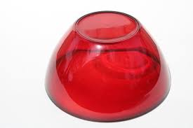 Cristal Darques Arcoroc France Ruby Red