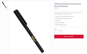 Trump Campaign Cashing In On Alabama Sharpie Controversy