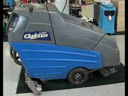 battery operated floor scrubber