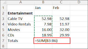 create a simple formula in excel