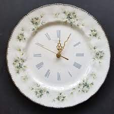 Vintage Clocks Clock Dinner Plates