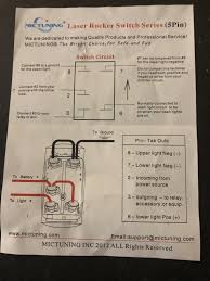 We will now go over the wiring diagram of a rocker switch, so that you can know how rocker switches are internally constructed. Rocker Switch Light Polaris General Forum
