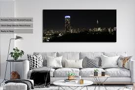 Johannesburg City Lights Canvas