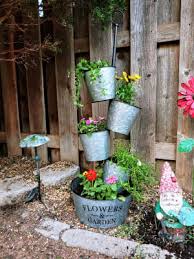 4 pot galvanized planter tower