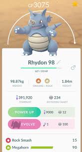 Rhydon Pokemon Evolution