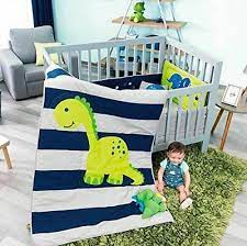 dinosaurs baby boy crib bedding nursery