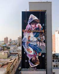 El artista Martín Ron realiza un mural de 13 pisos con eje en la crisis  ambiental - Infobae