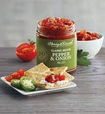 pepper and onion relish gourmet food