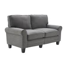 Serta Copenhagen 61 Loveseat In Gray