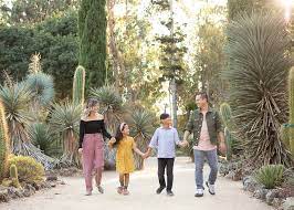 Family Session In Arizona Cactus Garden