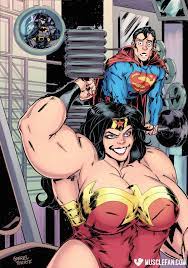 Weightlifting Wonder Woman by muscle-fan-comics | Fan comic, Wonder woman,  Comics