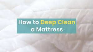 how to clean a mattress and get rid of