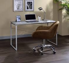 Most of our concrete desks are made to suit your needs and designed based on your preferences. Amazon Com Computer Desk Gaming Desk Study Writing Desk For Home Concrete Kitchen Dining