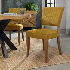 ellipse rustic oak dining chair