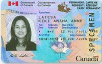 By definition you can not live somewhere else. Canada Permanent Resident Card Wikipedia