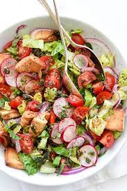 Best Fattoush Salad gambar png