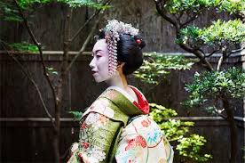 traditional anese makeup on kimono