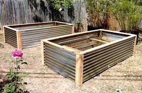 raised vegetable beds contemporary