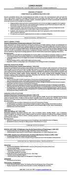 Corporate Attorney Resume Samples Templates Tips