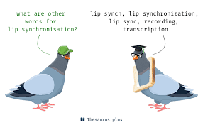 terms lip synchronisation and lip sync