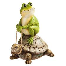 Turtle Frog Statue At Wayfair