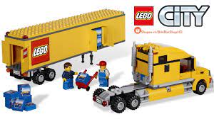 Đồ Chơi Xếp Hình LEGO CITY 3221 Lắp Ráp Siêu Xe Tải Container | Lego Speed  Build Review - YouTube
