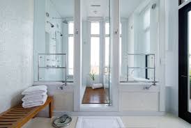 spa like bathroom design transitional