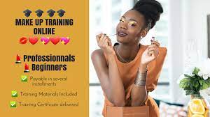 professionnal makeup training by video