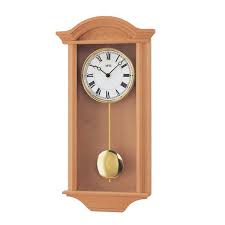 Ams 990 16 Quartz Pendulum Wall Clock
