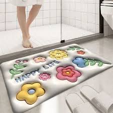 3d bathroom mat