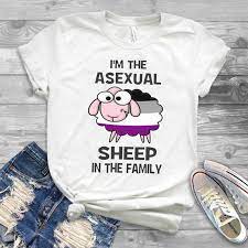 Assexuell Schaf Shirt Geschenkidee Asexual Pride Asexual Herz - Etsy Schweiz