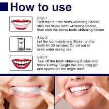 professional teeth whitening strips kit