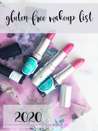 gluten free makeup list 2020 goo