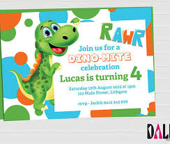 14 dinosaur birthday invitations psd