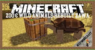 The zoo and wild animals mod: Zoologico Y Animales Salvajes Reconstruidos Zawa Mod 1 12 2 1 8 9 Minecraft