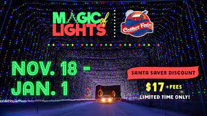 magic of lights at collier fairgrounds