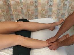 ankle sprain with manual therapy